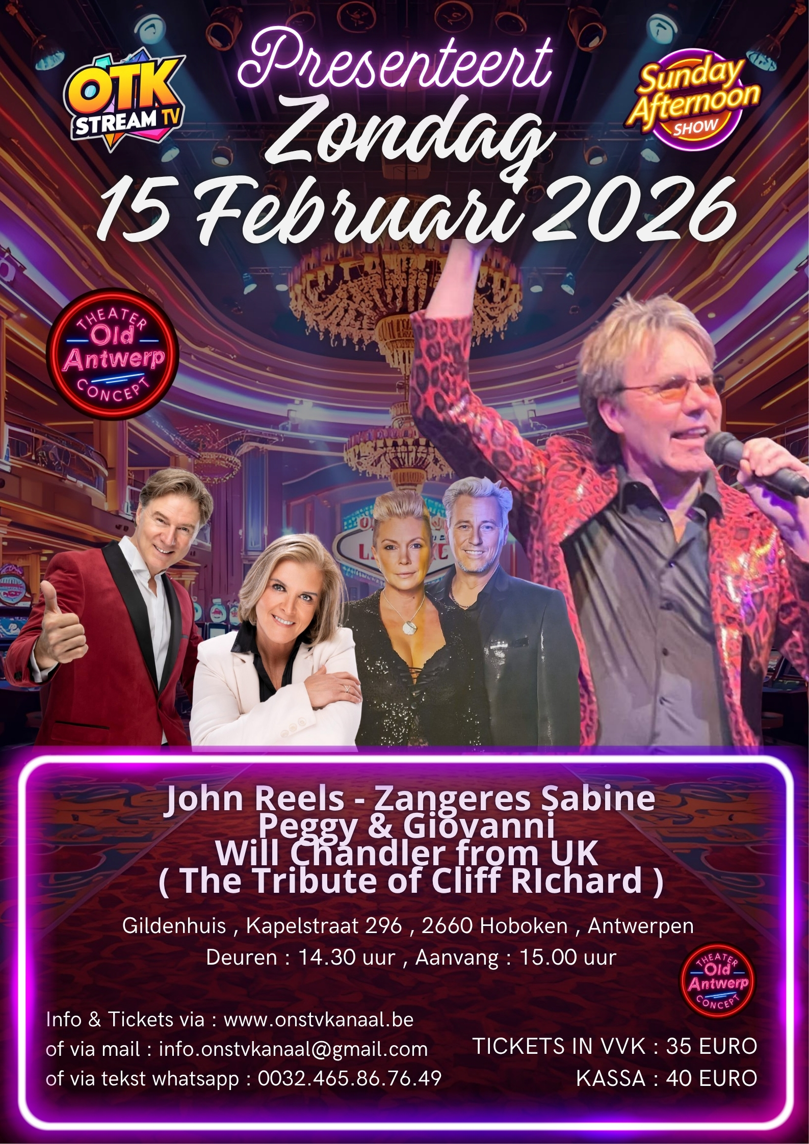 OTK SUNDAY AFTERNOONSHOW 15 FEBRUARI 2026